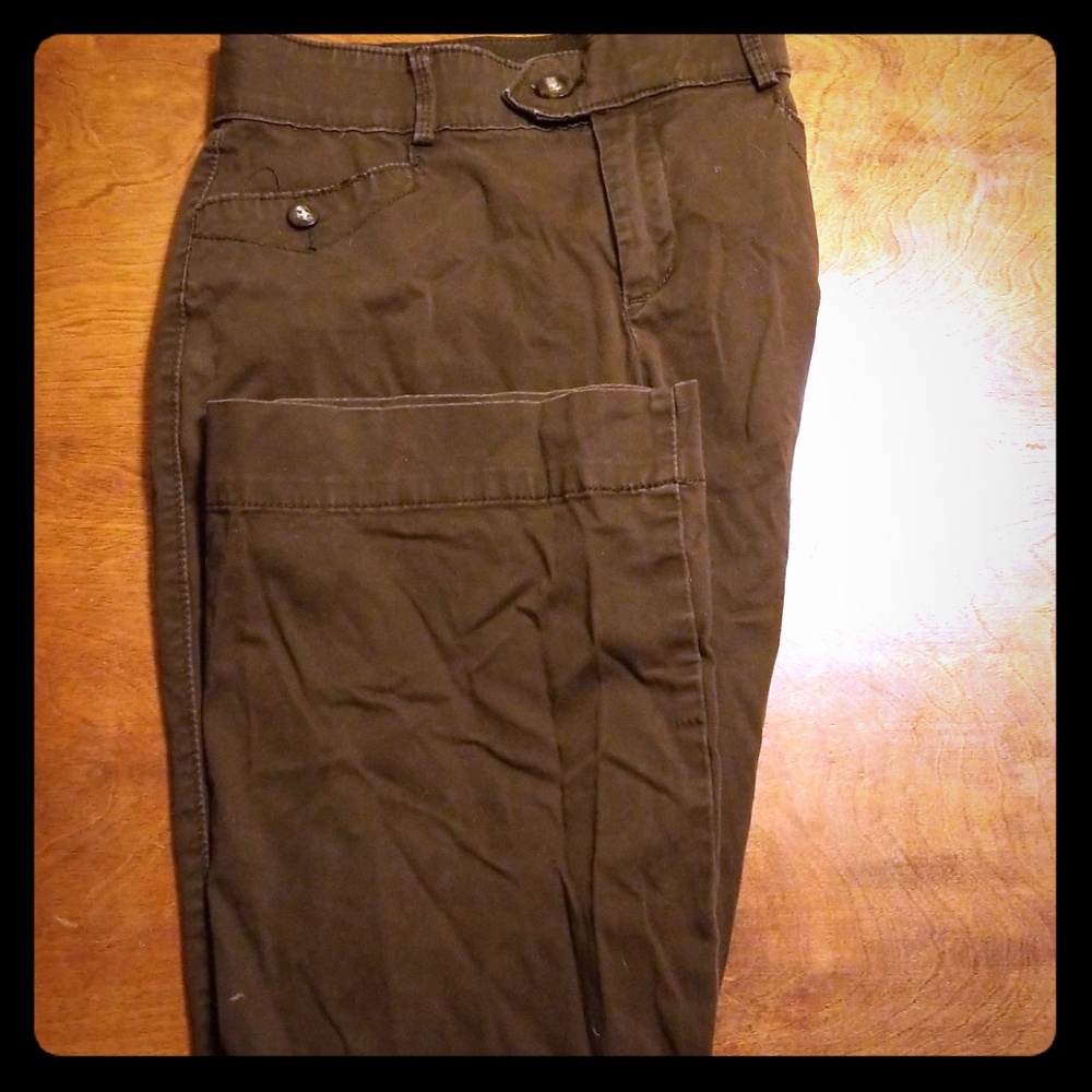 DOCKERS Brown Dress Pants